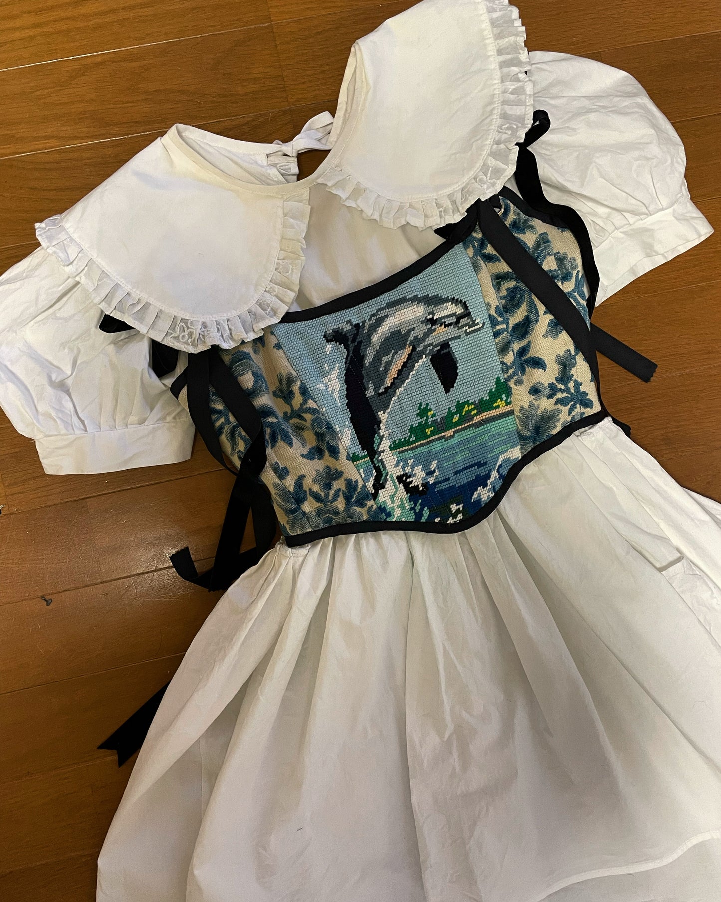 【REMAKE 】corset French fabric collection