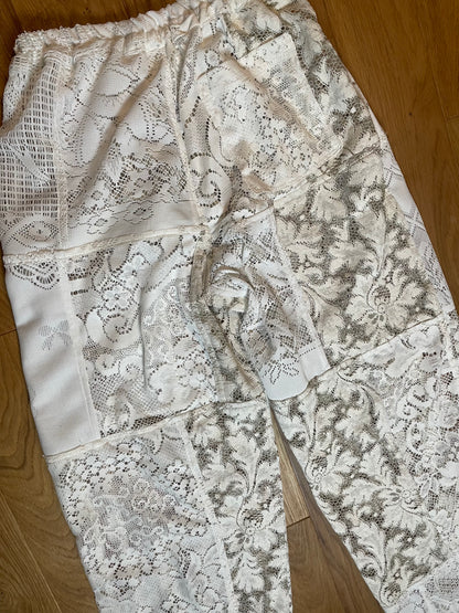 [REMAKE] Patchwork Lace Pants