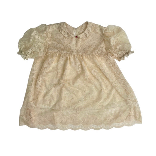 [ONE OF A KIND] French Lace Baby Doll Mini Dress / Blouse