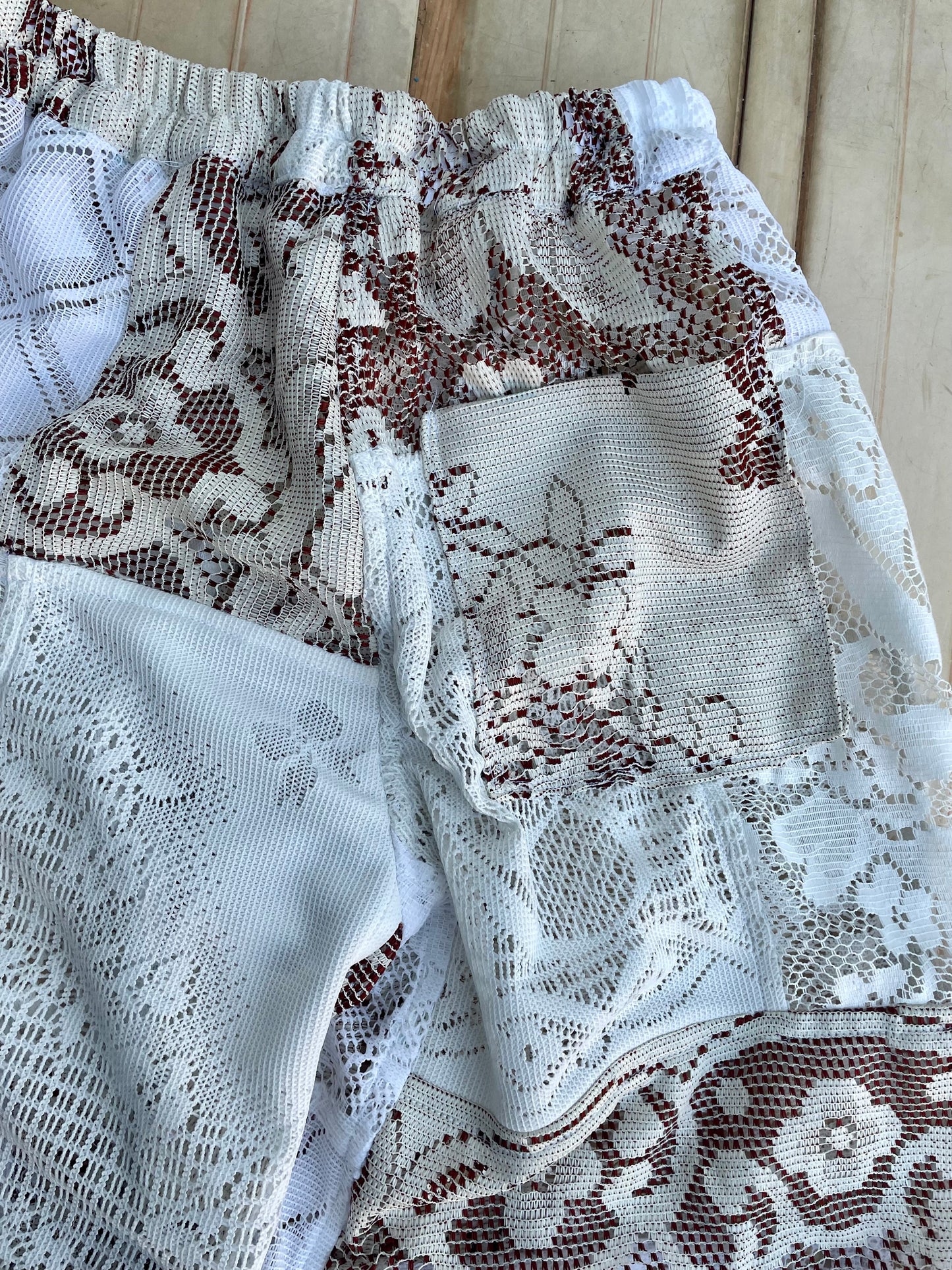 [REMAKE] Patchwork Lace Pants