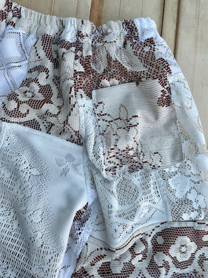 [REMAKE] Patchwork Lace Pants