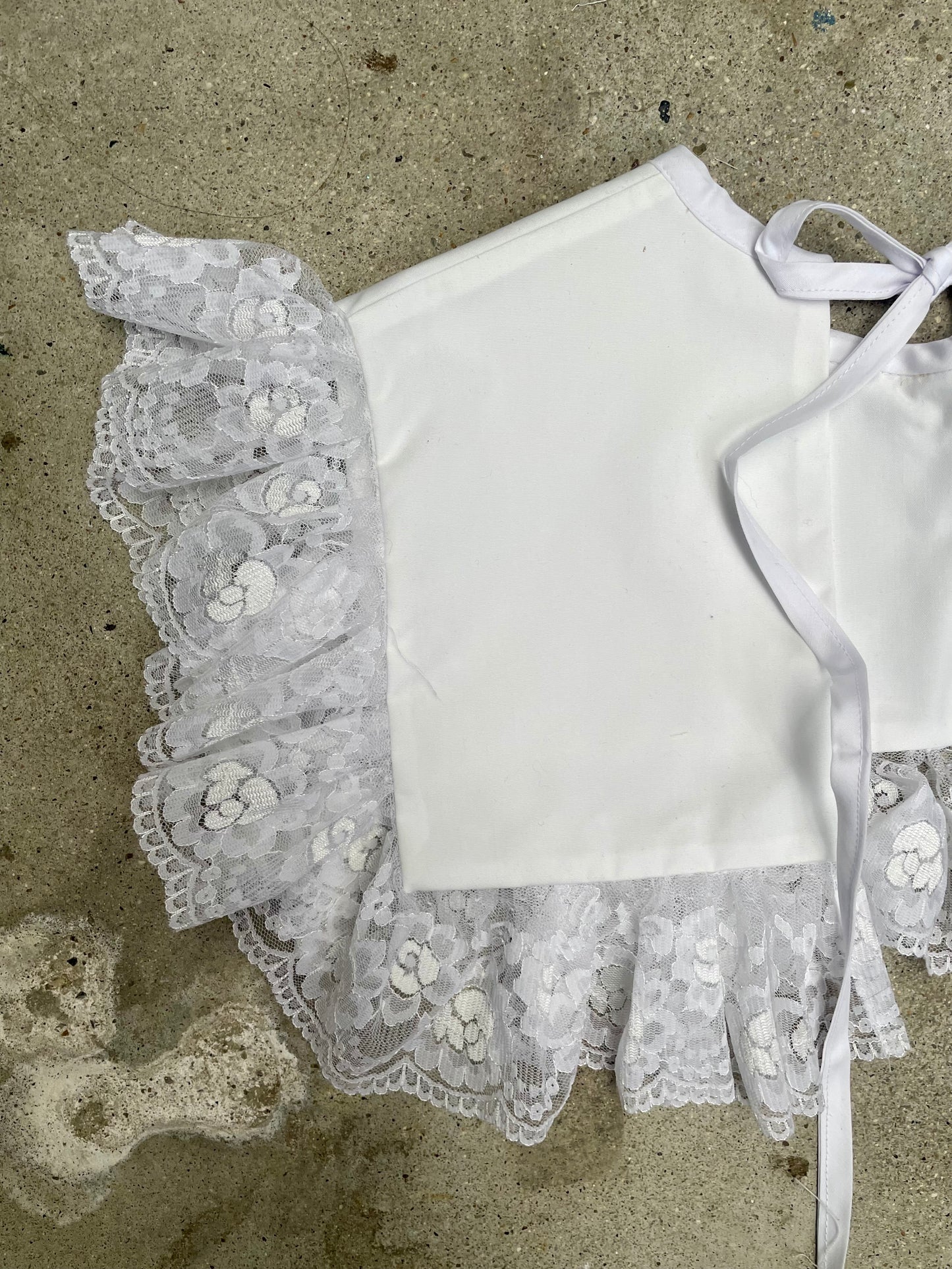 [MADE TO ORDER] Oversized removable ruffled collar