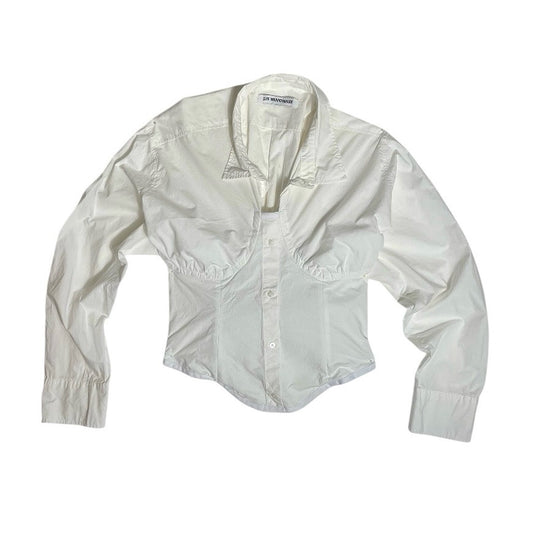 [REMAKE] Bustier Smocked Shirt