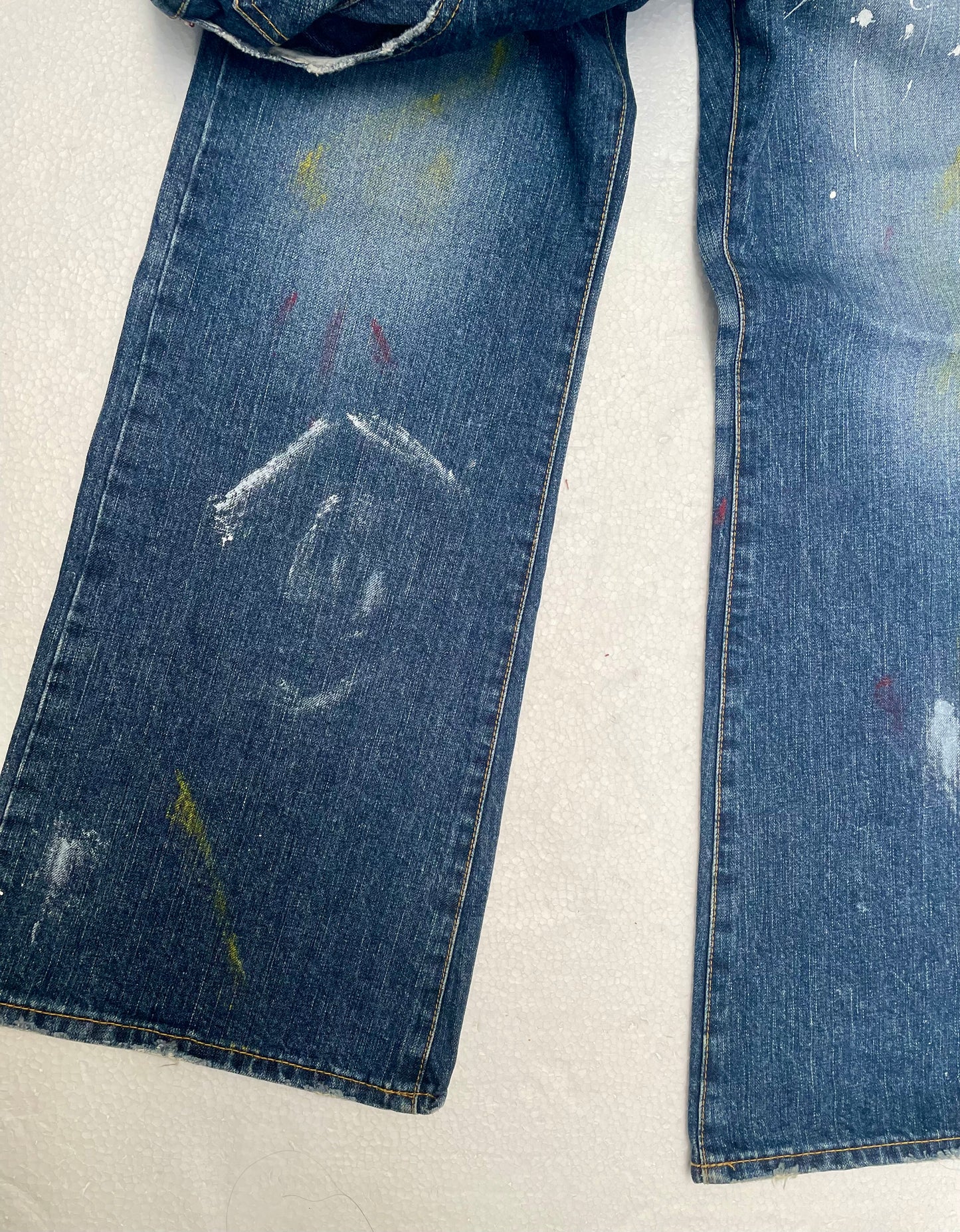 [VINTAGE] 90s TOMMY “Painter Denim” bootcut
