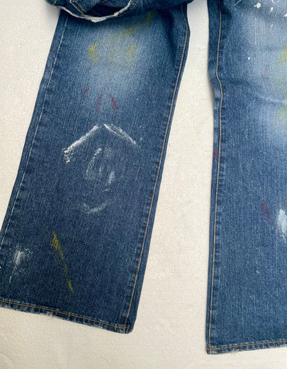 [VINTAGE] 90s TOMMY “Painter Denim” bootcut