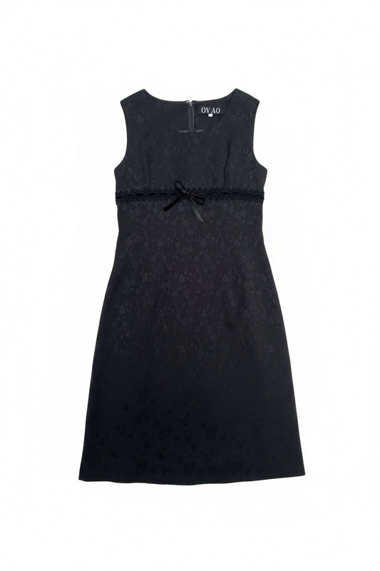 [USED] Cute Black Dress with Velvet Ribbon