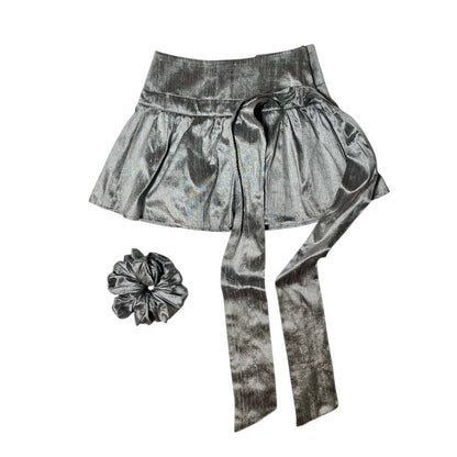 [HANDMADE] Bow Mini Skirt