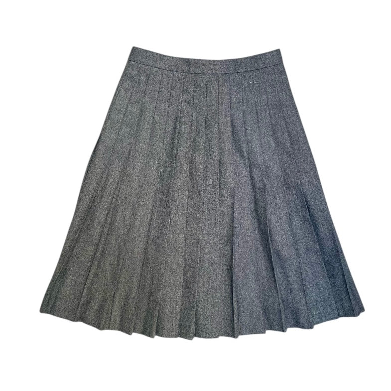 [VINTAGE] Wool Pleated Skirt