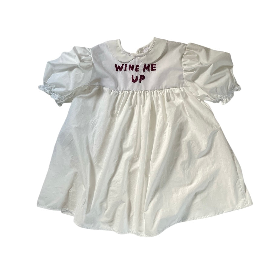 [MADE TO ORDER] Embroidery cotton babydoll dress