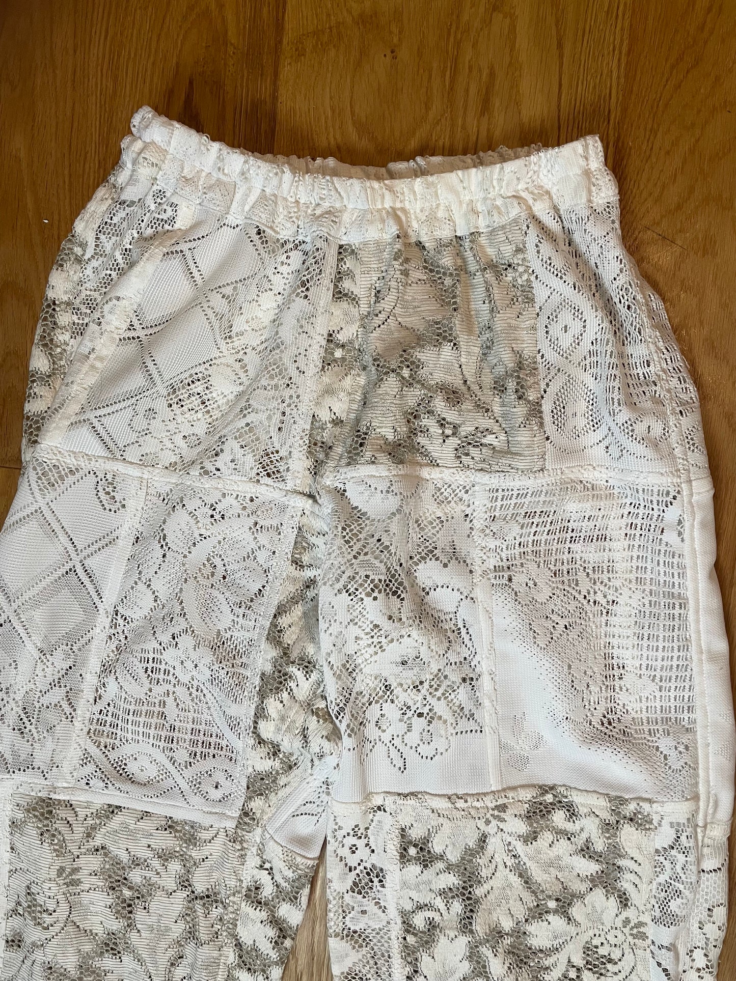 [REMAKE] Patchwork Lace Pants