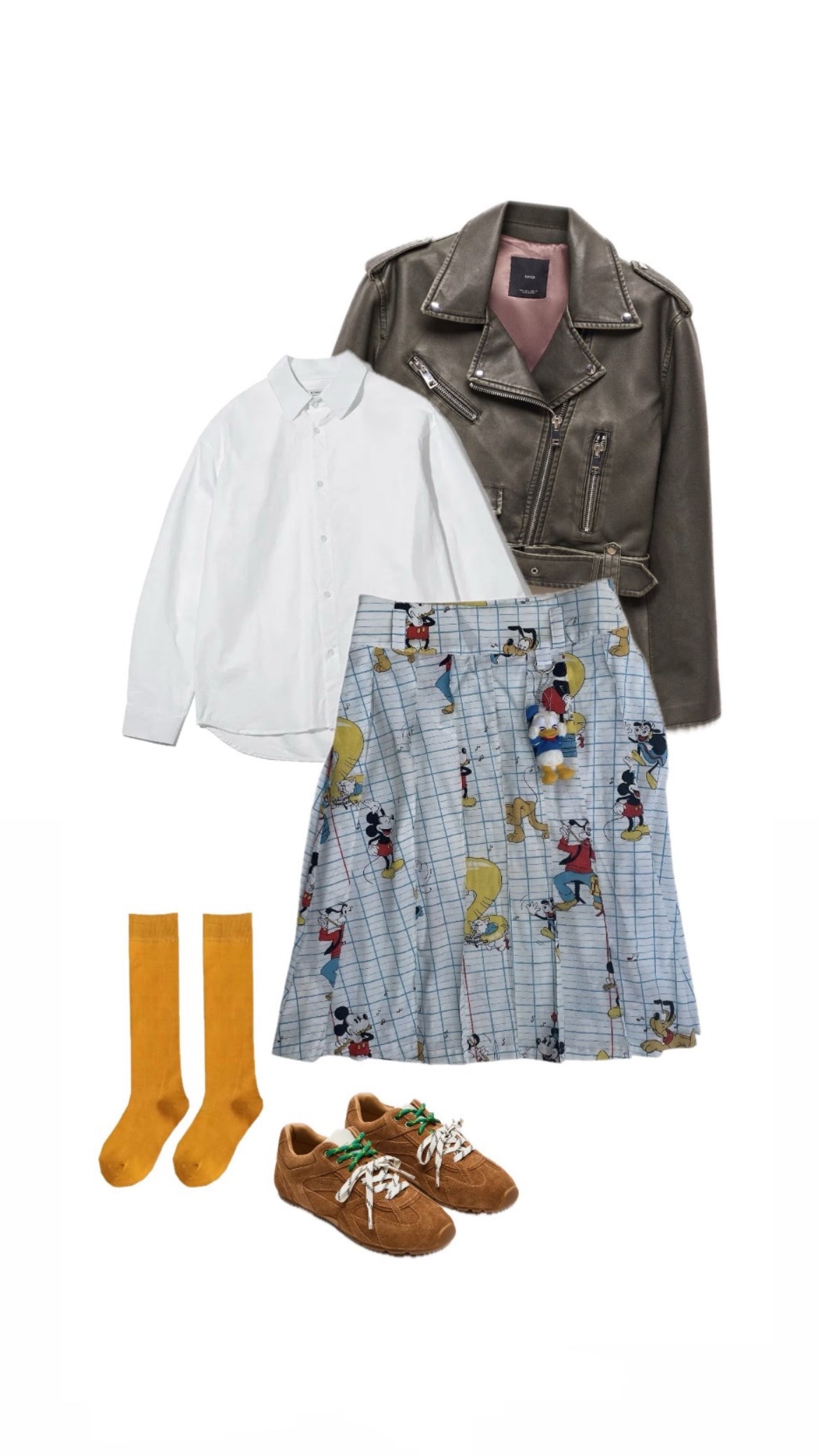 [REMAKE] Cartoon Pleated Skirt