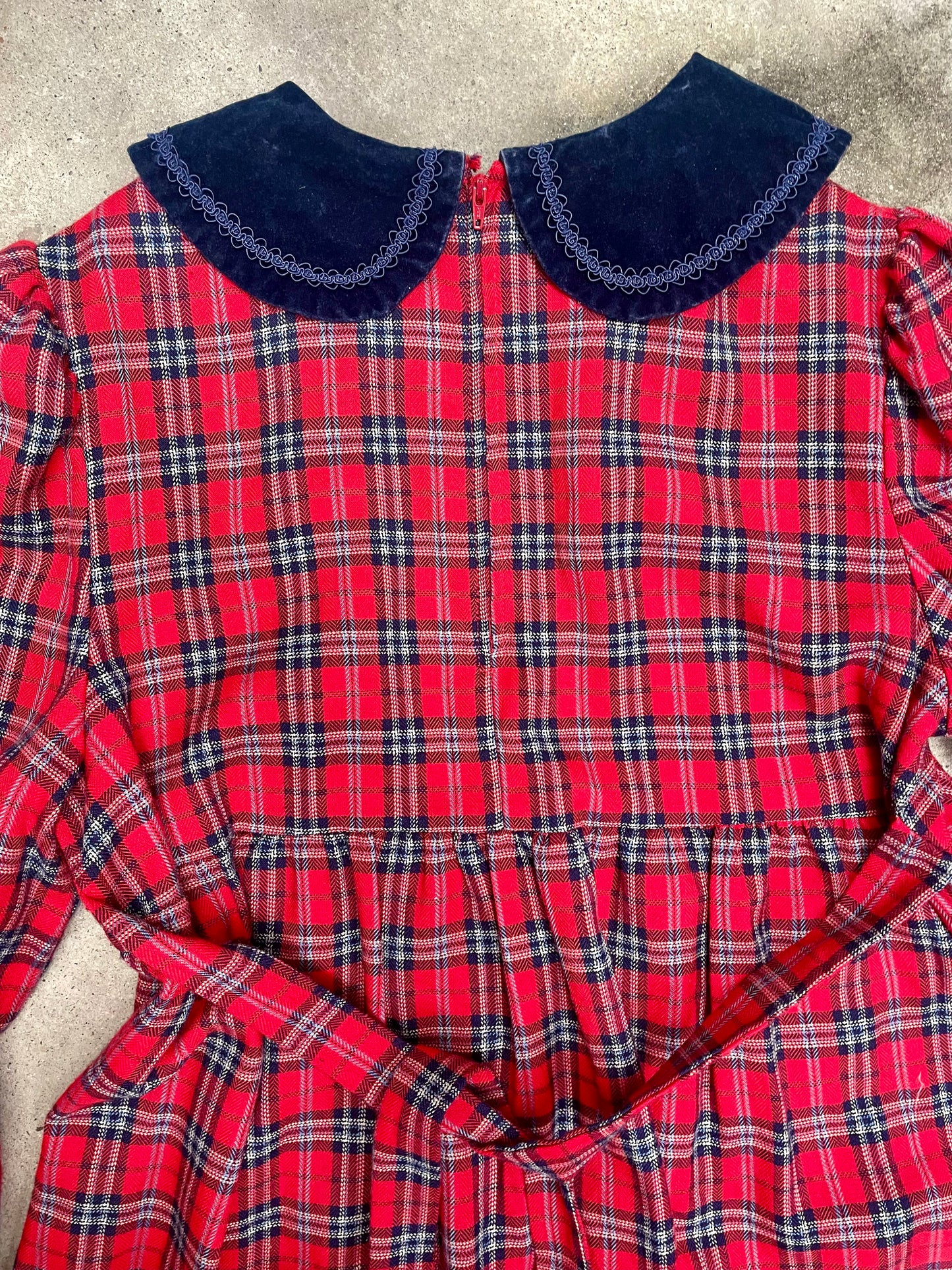 [VINTAGE] Tartan Check Dress
