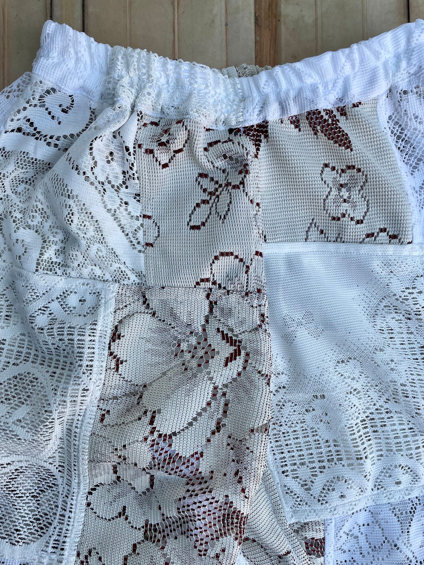 [REMAKE] Patchwork Lace Pants