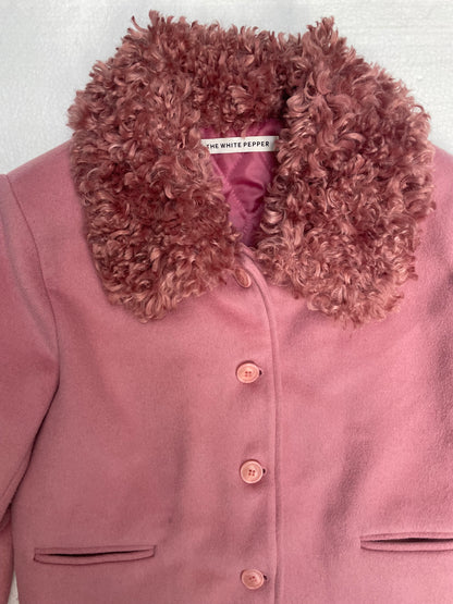 [USED] Faux Fur Collar Jacket