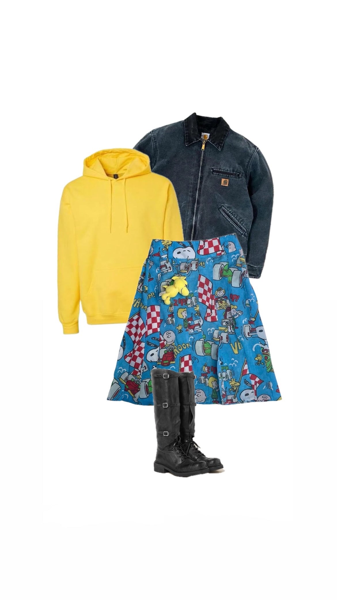 [REMAKE] Cartoon Pleated Skirt