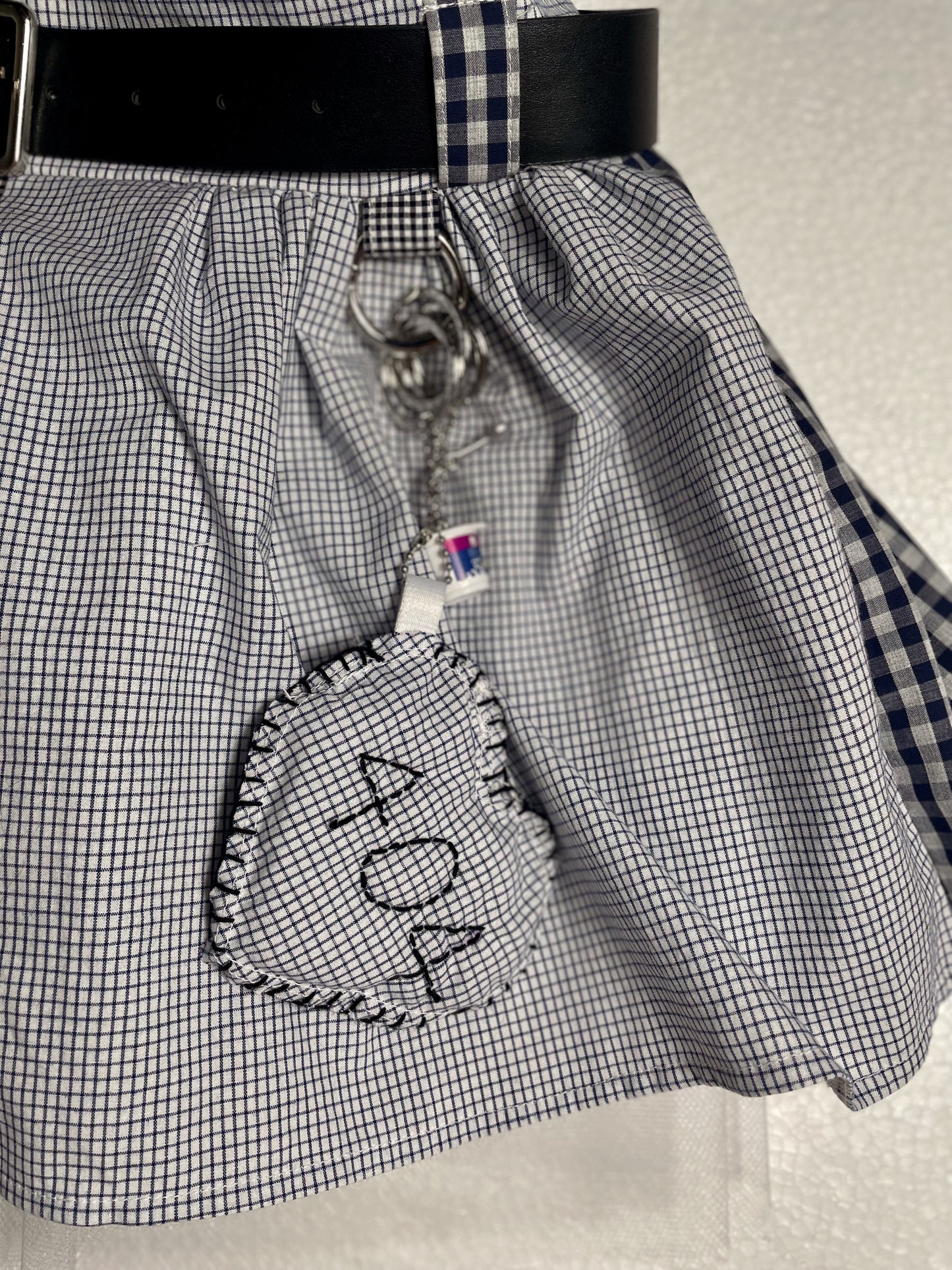 [REMAKE] Double belt Mini Skirt - 404