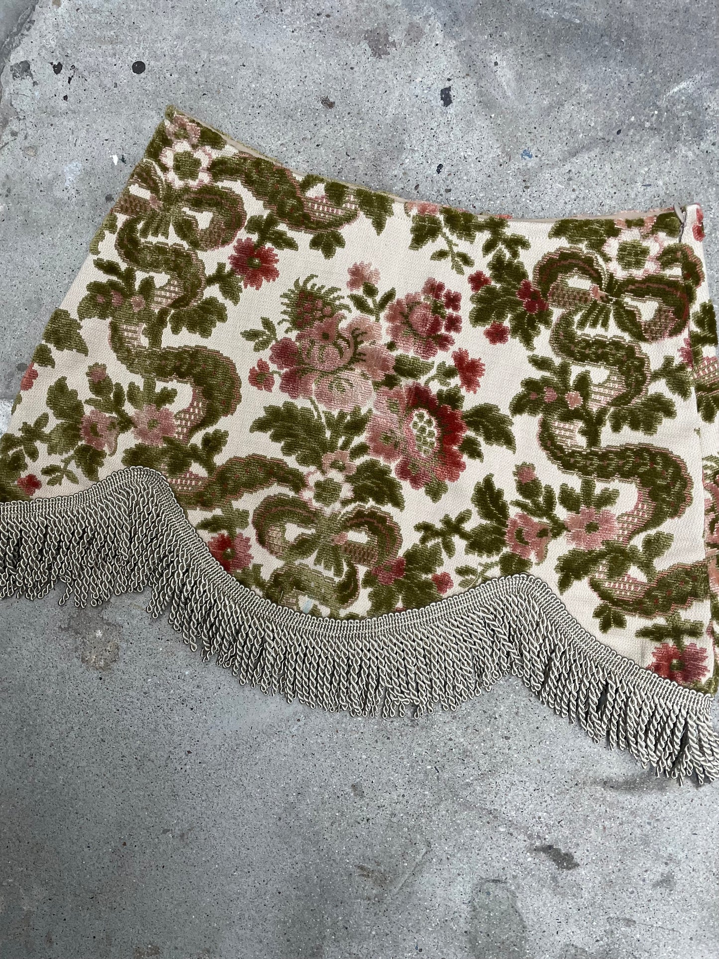 [REMAKE] Fringe Jacquard Skirt