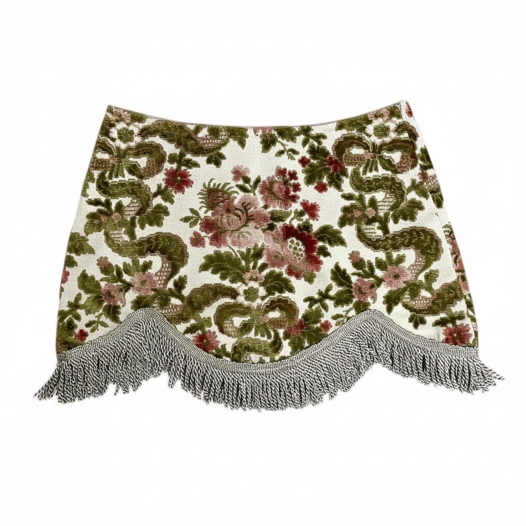 [REMAKE] Fringe Jacquard Skirt