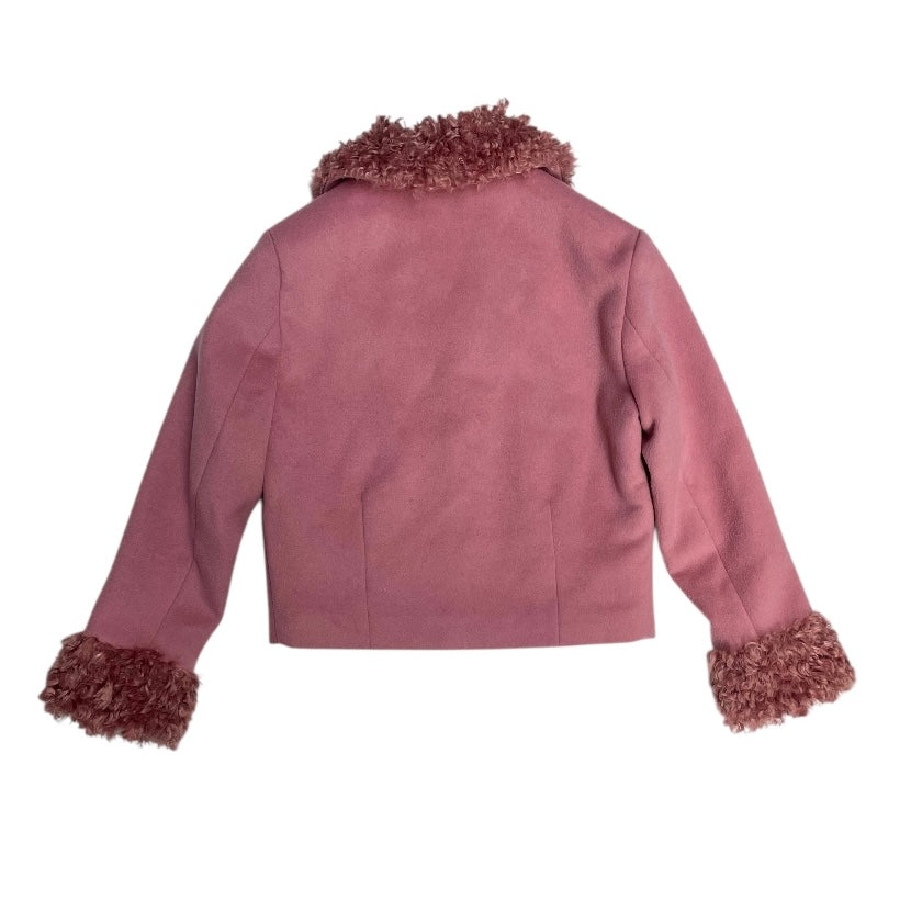 [USED] Faux Fur Collar Jacket