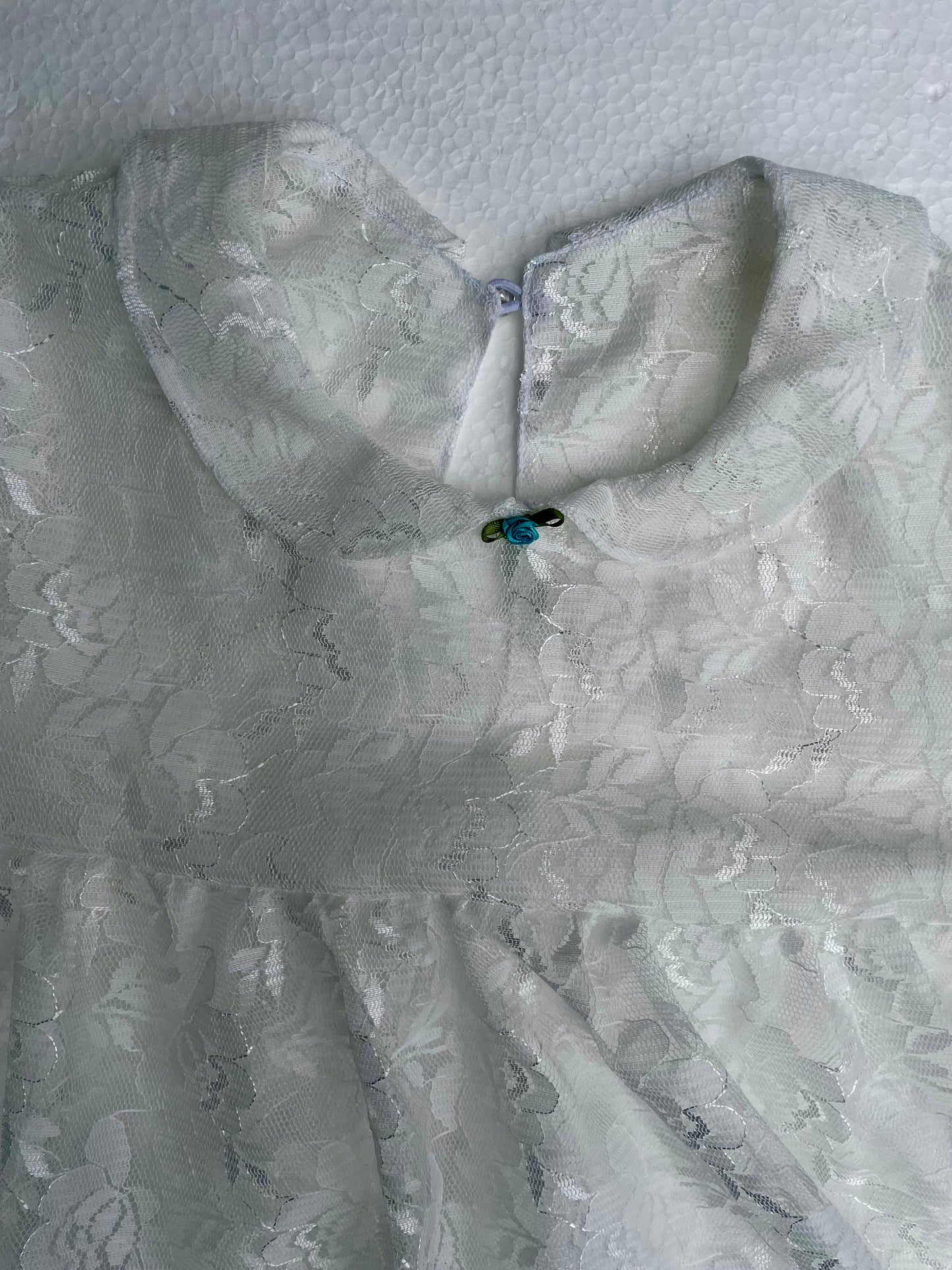 [MADE TO ORDER] Lace Baby Doll Mini Dress / Blouse