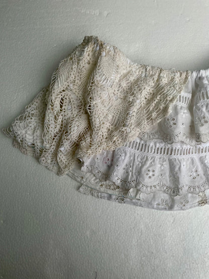 [REMAKE] Laces layer Mini Skirt