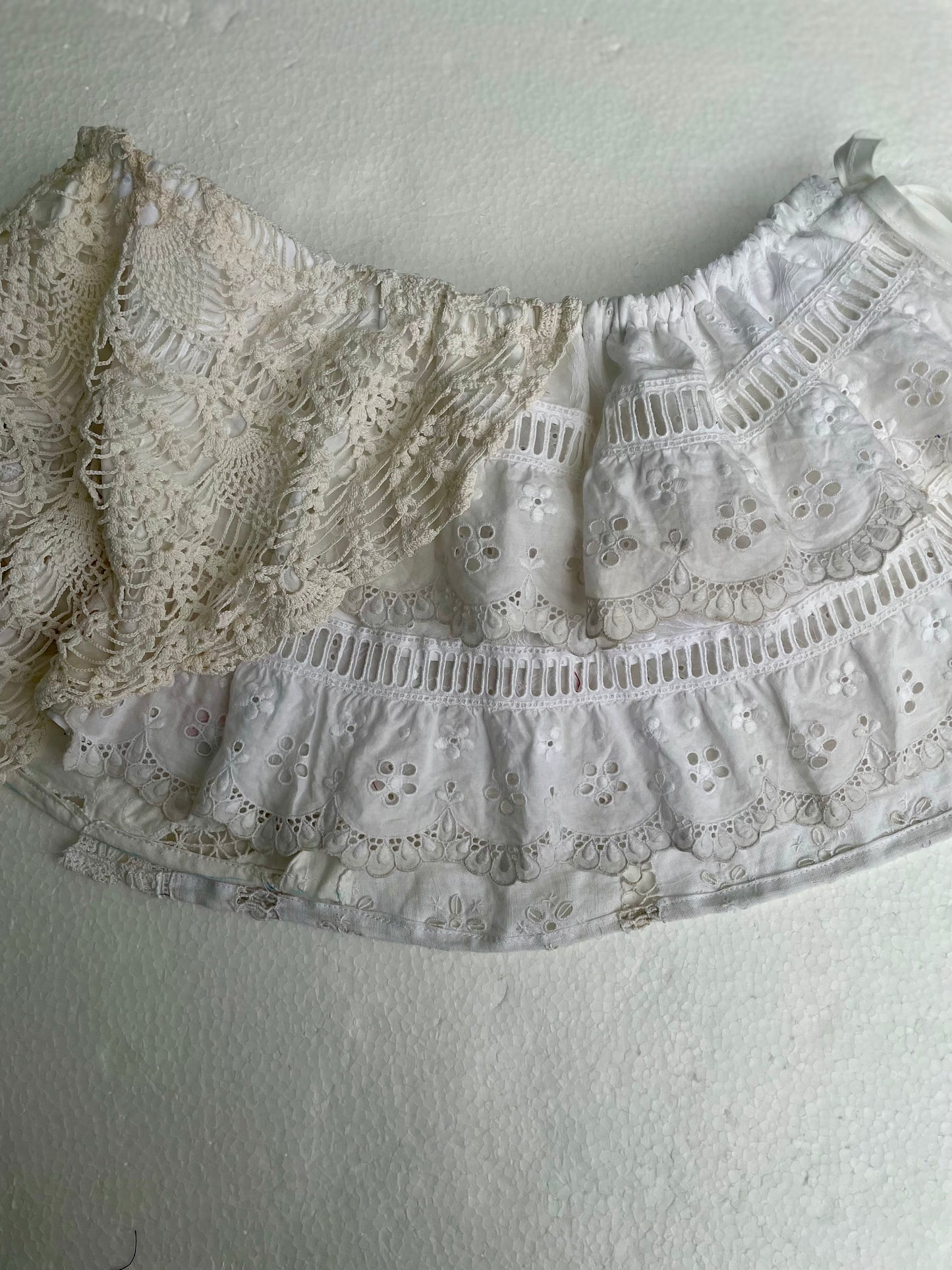 [REMAKE] Laces layer Mini Skirt