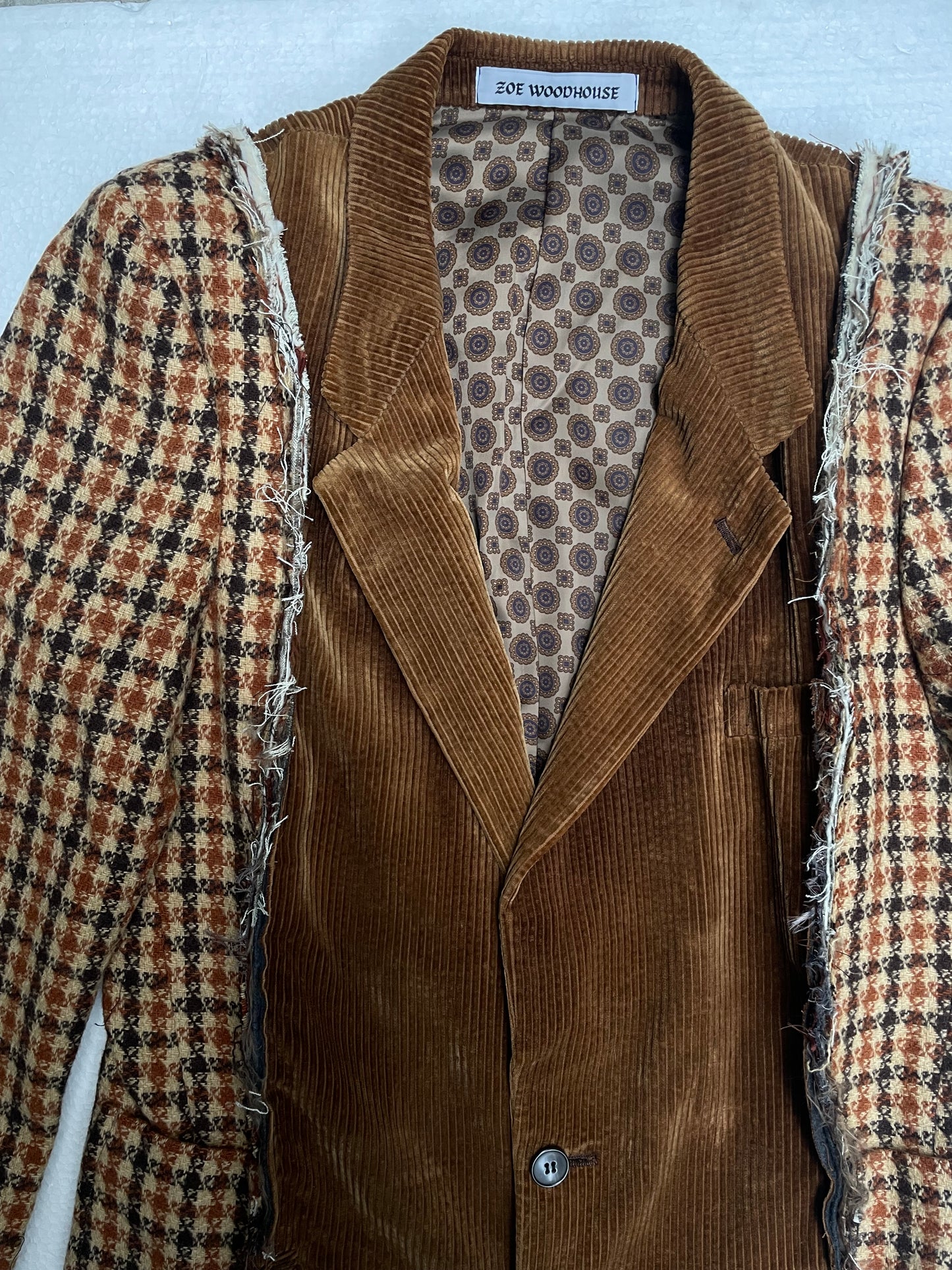 [REMAKE] Mixed-Texture Jacket