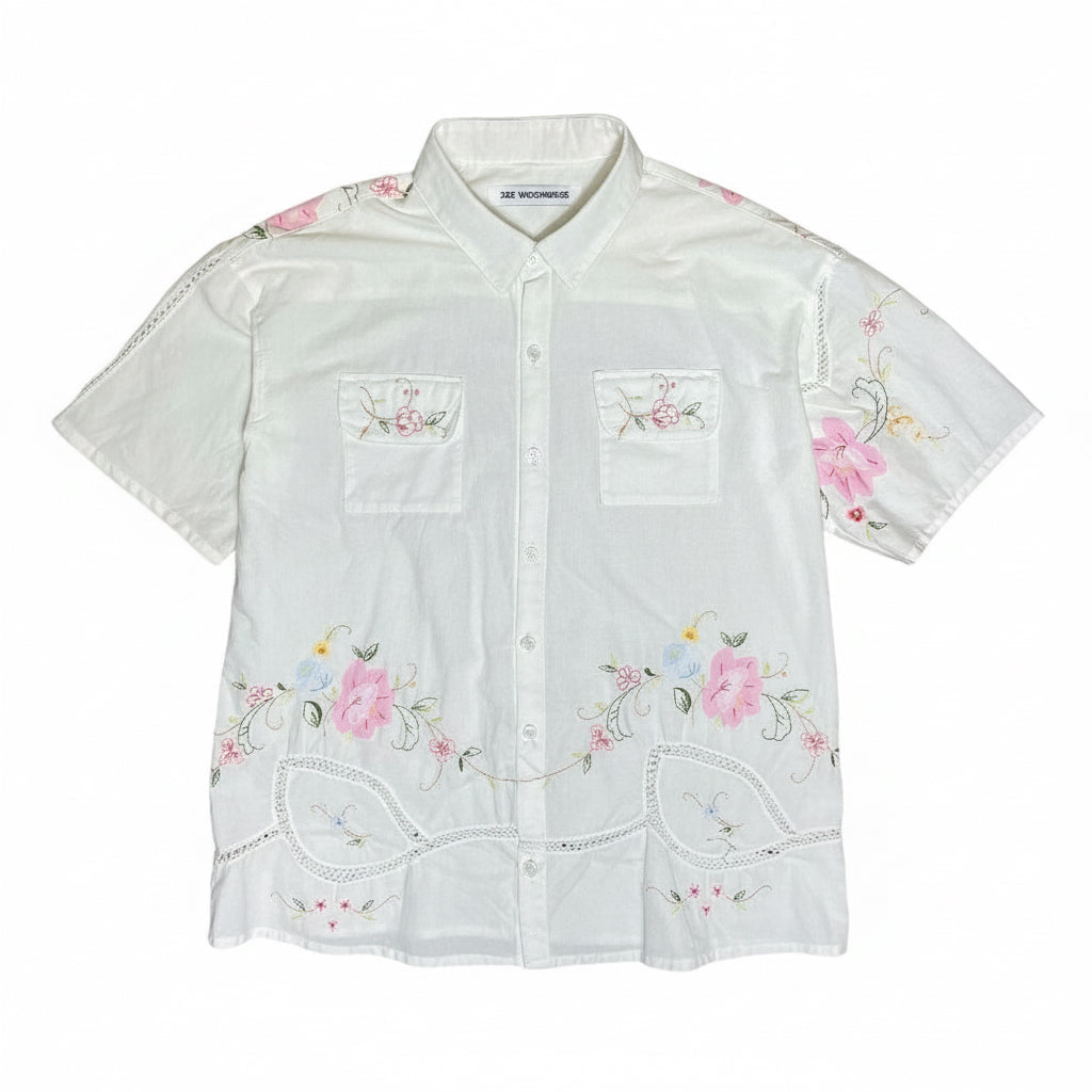 [REMAKE] Vintage Embroidered Tablecloth