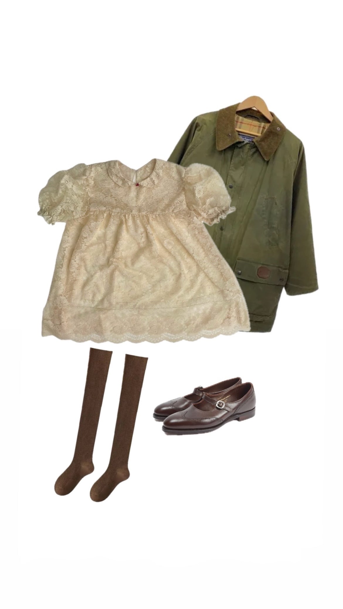 [ONE OF A KIND] French Lace Baby Doll Mini Dress / Blouse