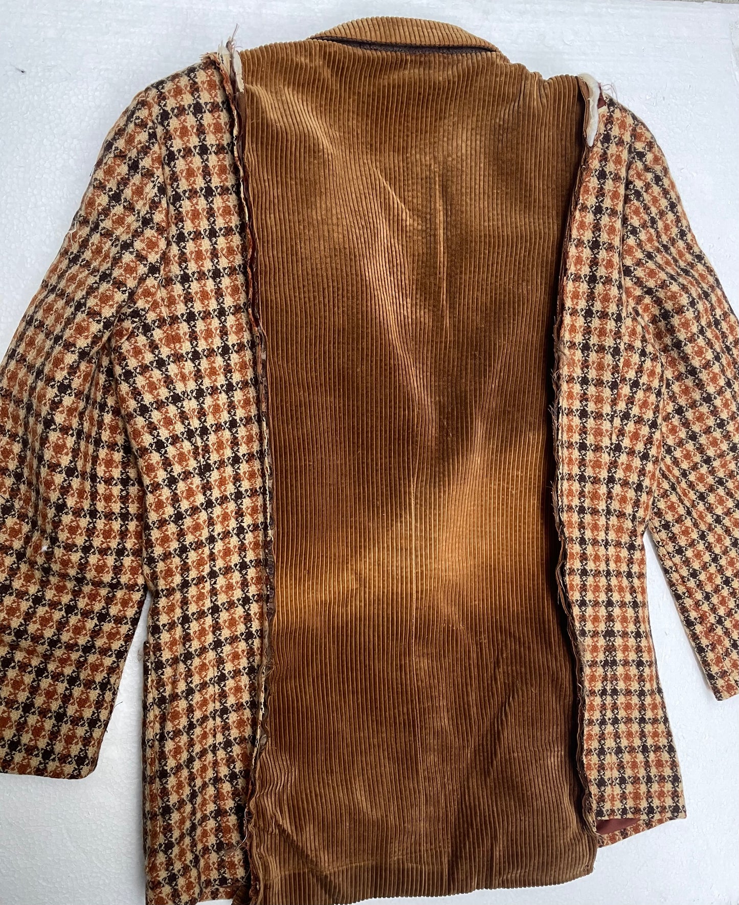 [REMAKE] Mixed-Texture Jacket