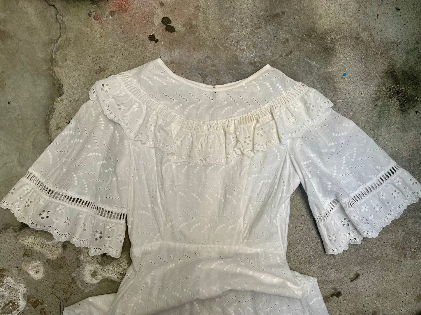 [VINTAGE] White Dress Made in France