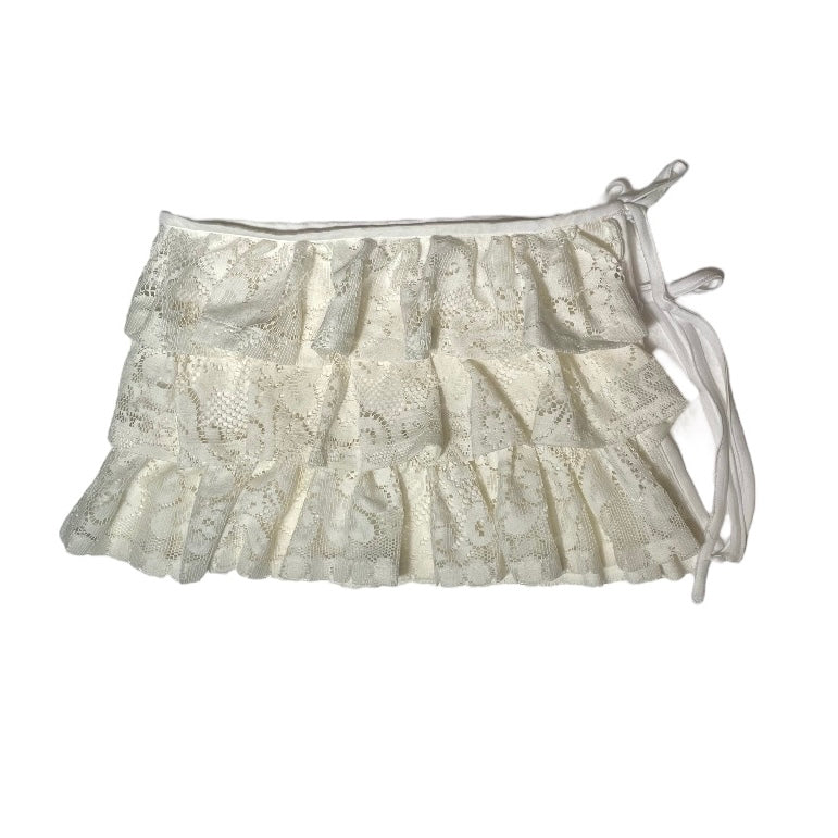 [REMAKE] Lace Wrap Mini Skirt
