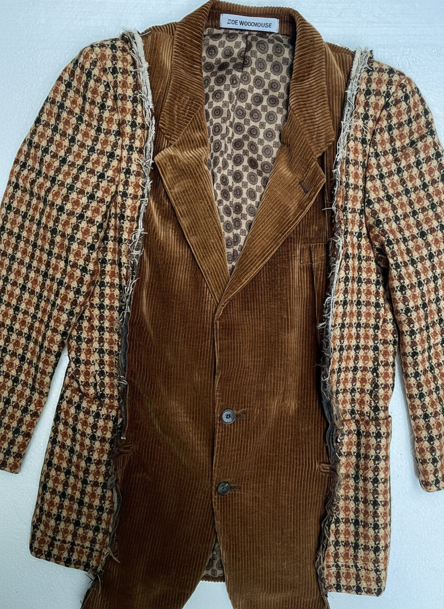 [REMAKE] Mixed-Texture Jacket