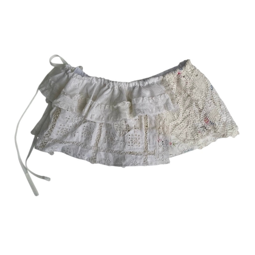 [REMAKE] Laces layer Mini Skirt