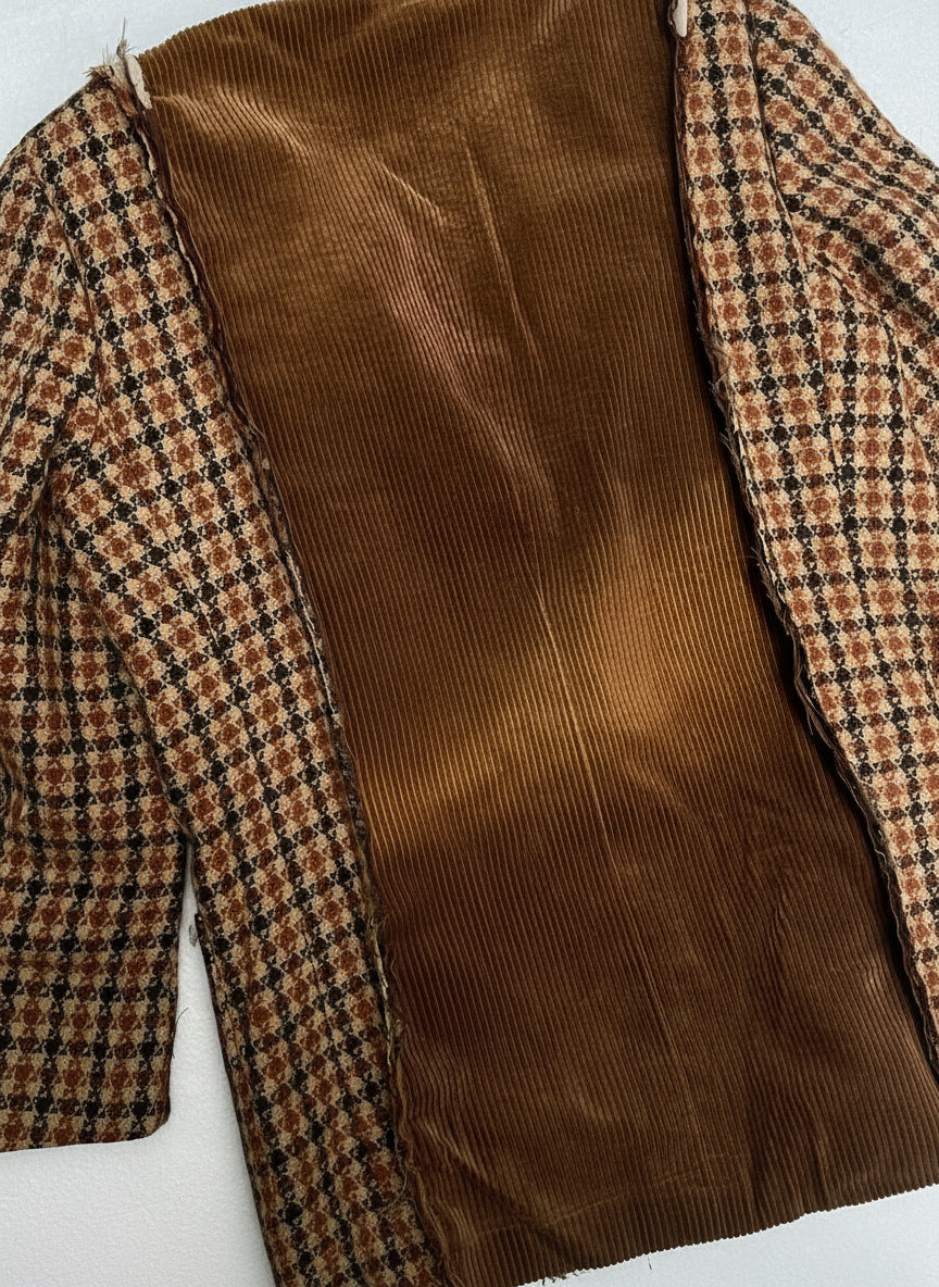 [REMAKE] Mixed-Texture Jacket