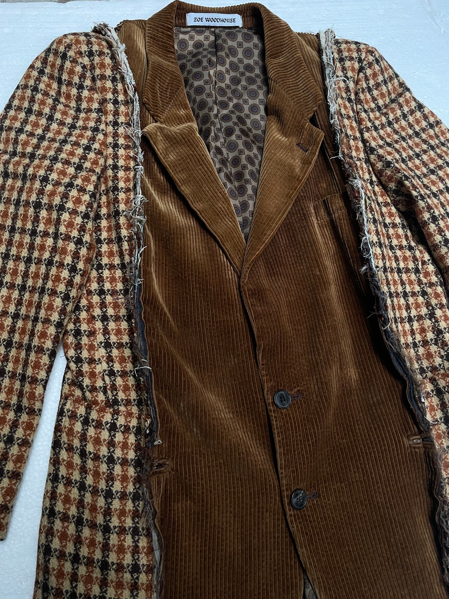 [REMAKE] Mixed-Texture Jacket