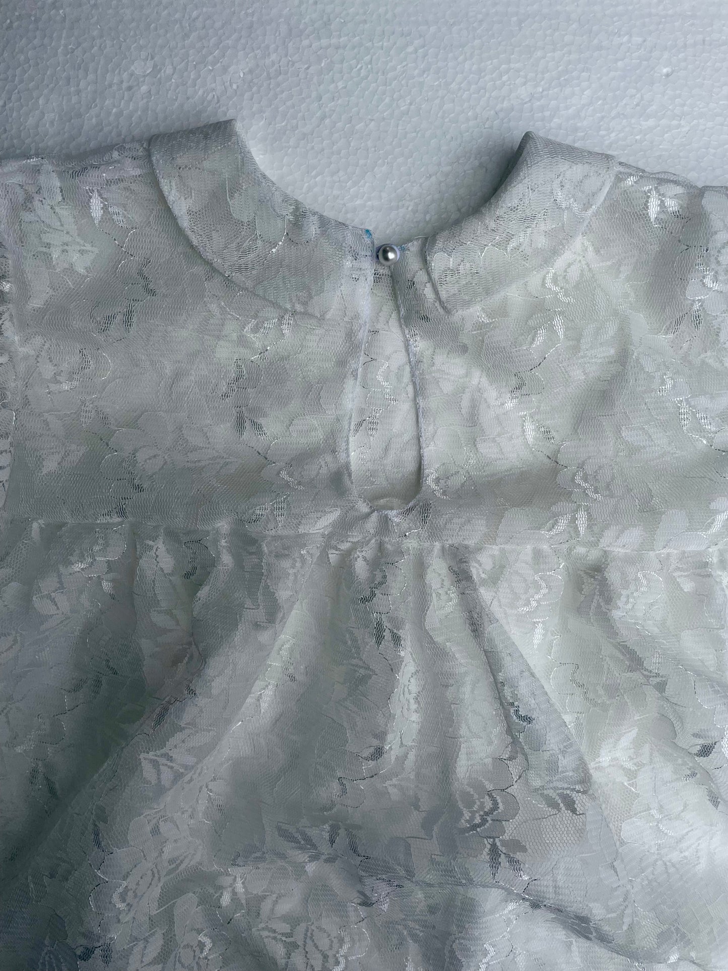 [MADE TO ORDER] Lace Baby Doll Mini Dress / Blouse