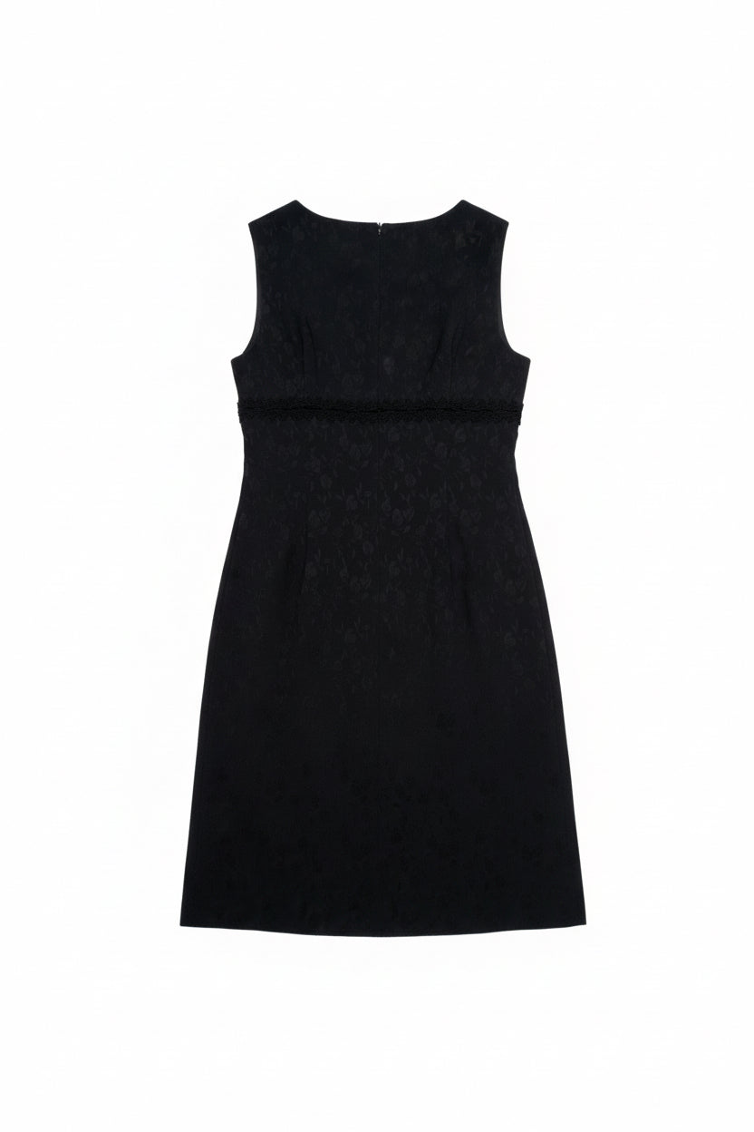 [USED] Cute Black Dress with Velvet Ribbon