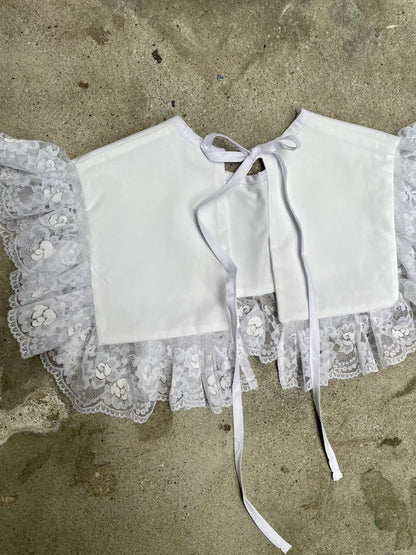 [MADE TO ORDER] Oversized removable ruffled collar