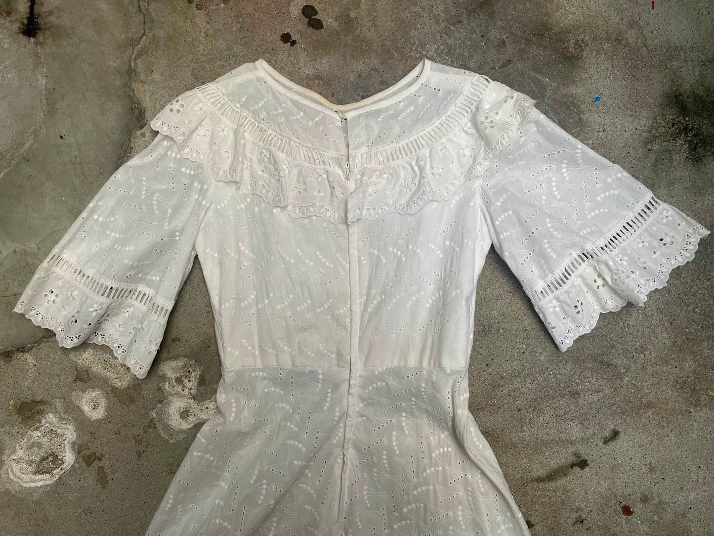 [VINTAGE] White Dress Made in France