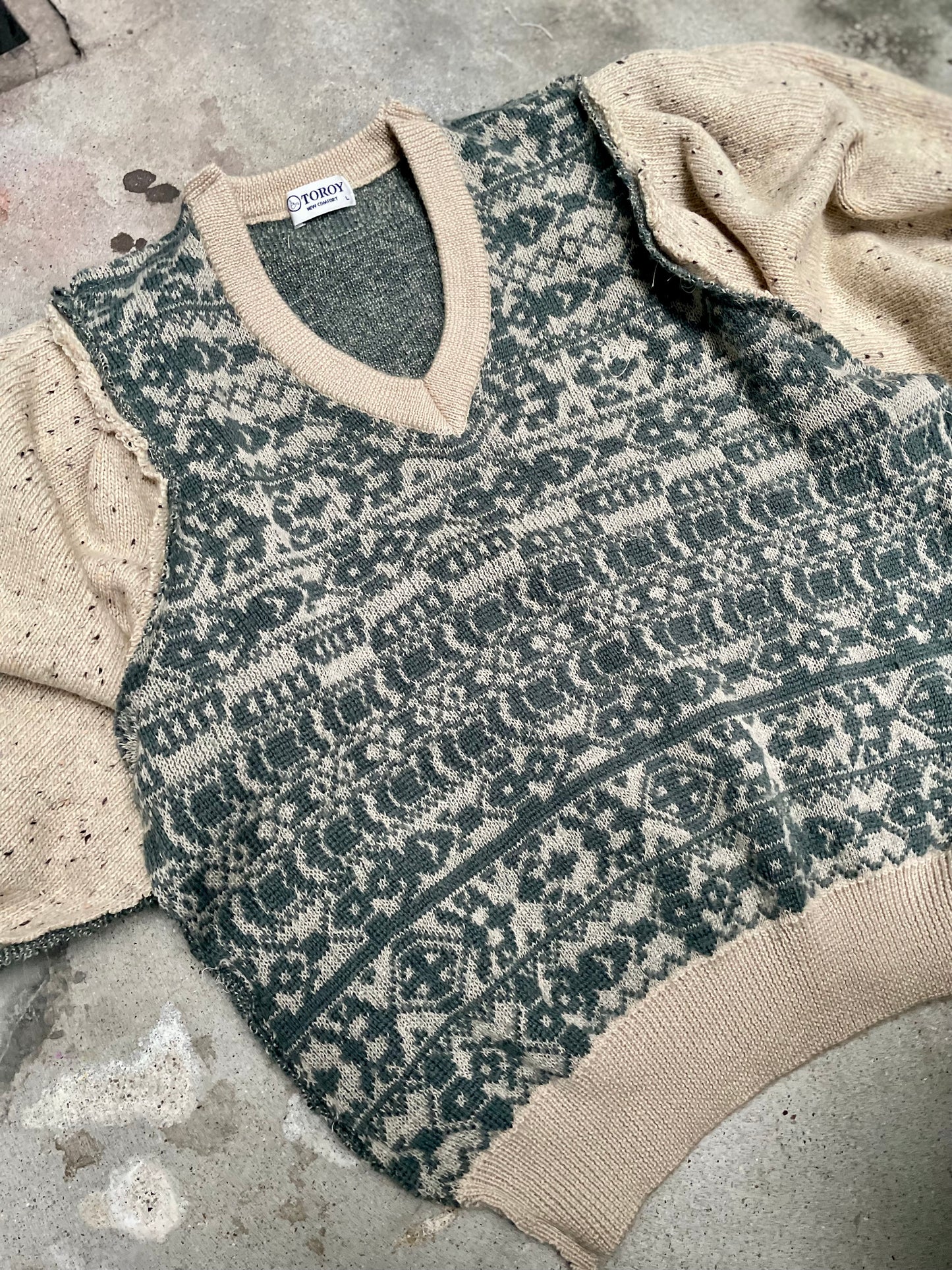 [REMAKE] Balloon Sleeve Sweater