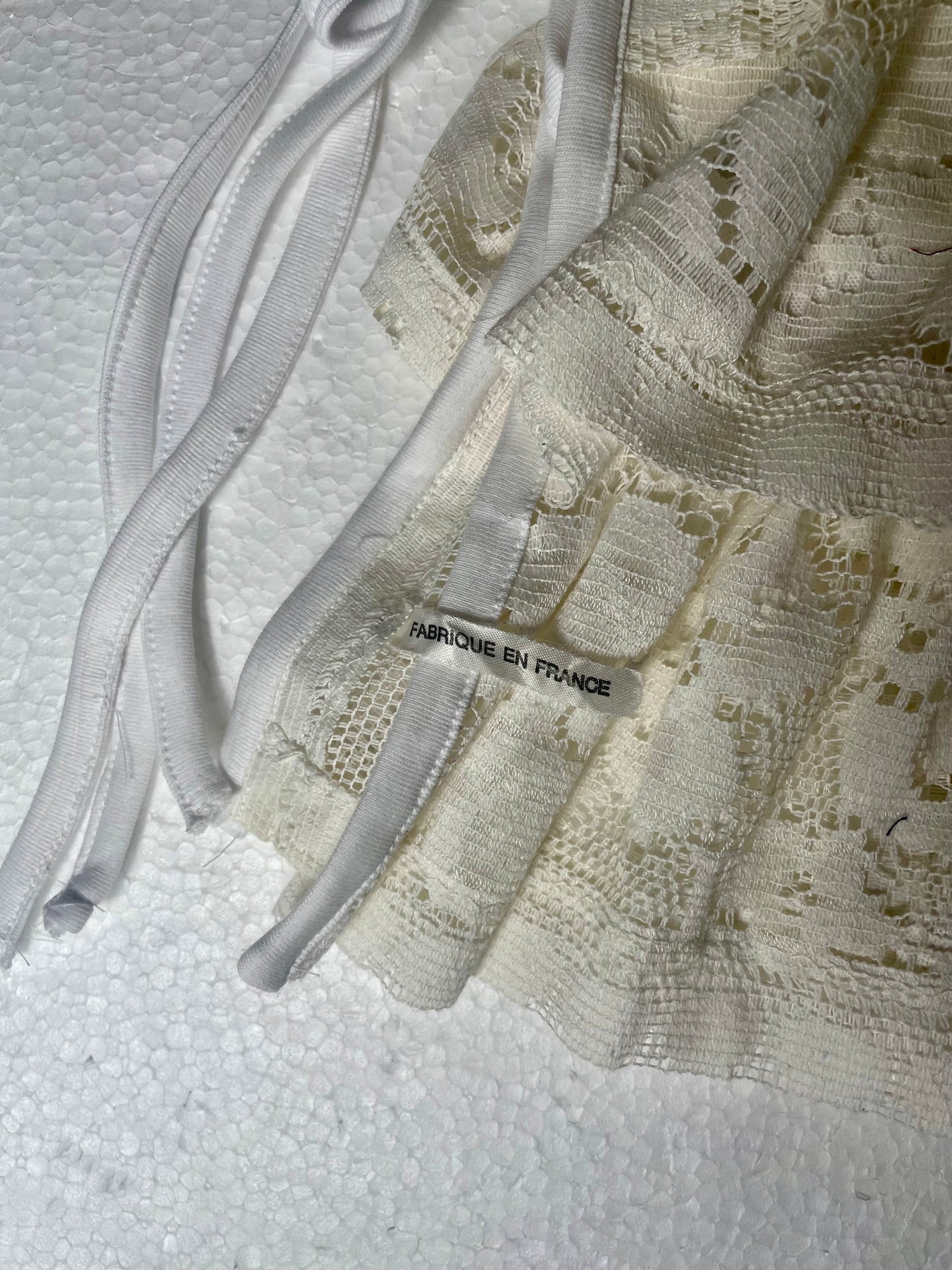 [REMAKE] Lace Wrap Mini Skirt