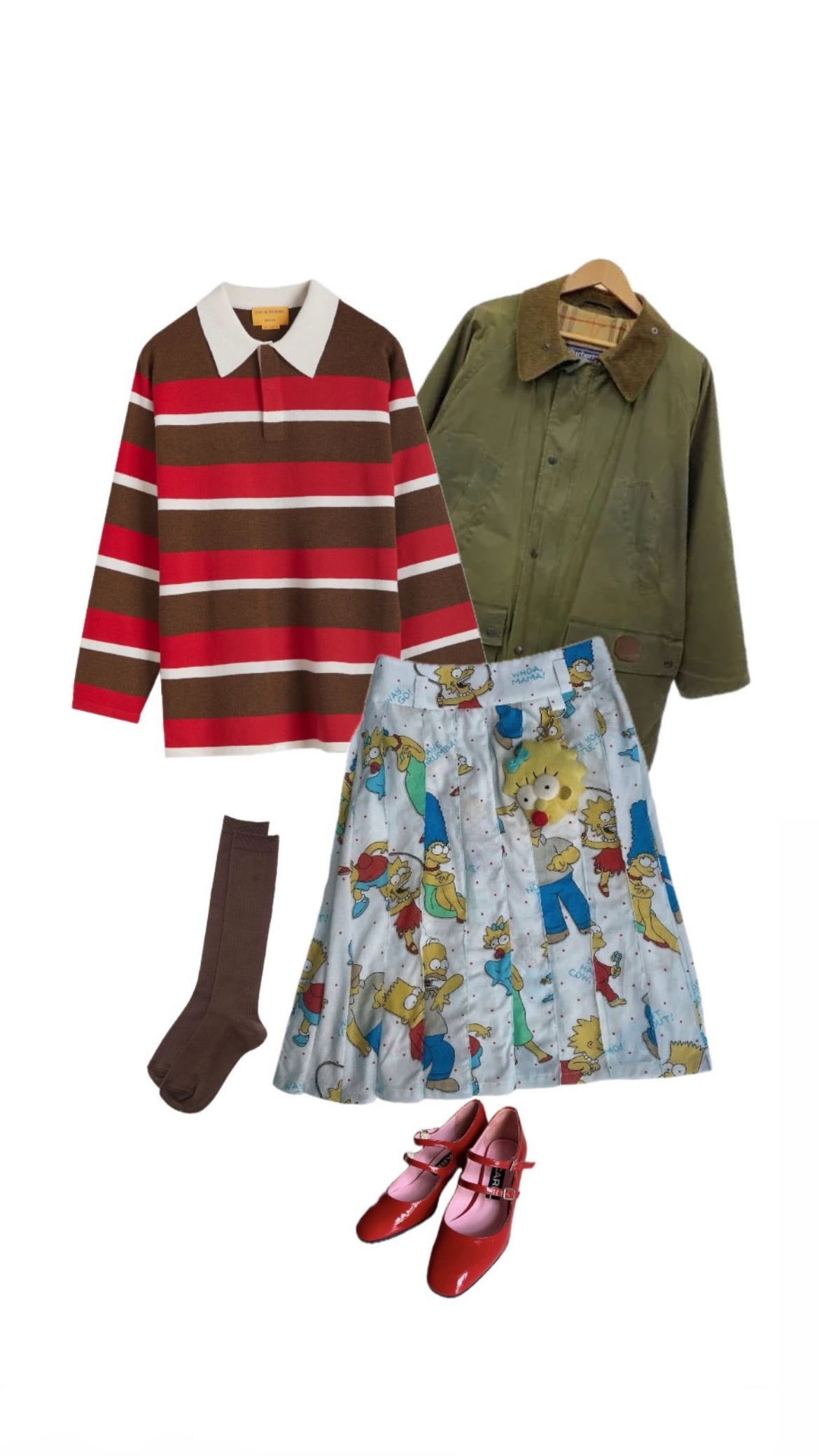 [REMAKE] Cartoon Pleated Skirt