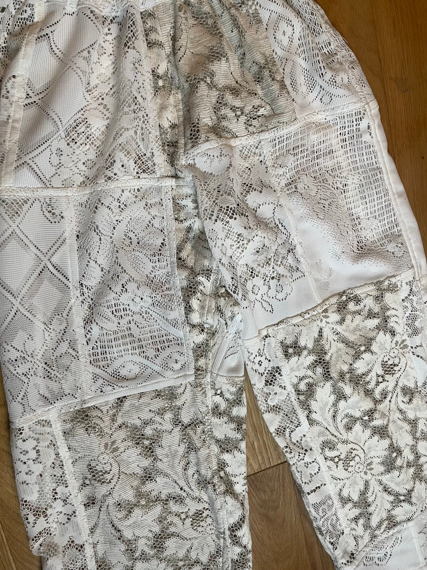 [REMAKE] Patchwork Lace Pants
