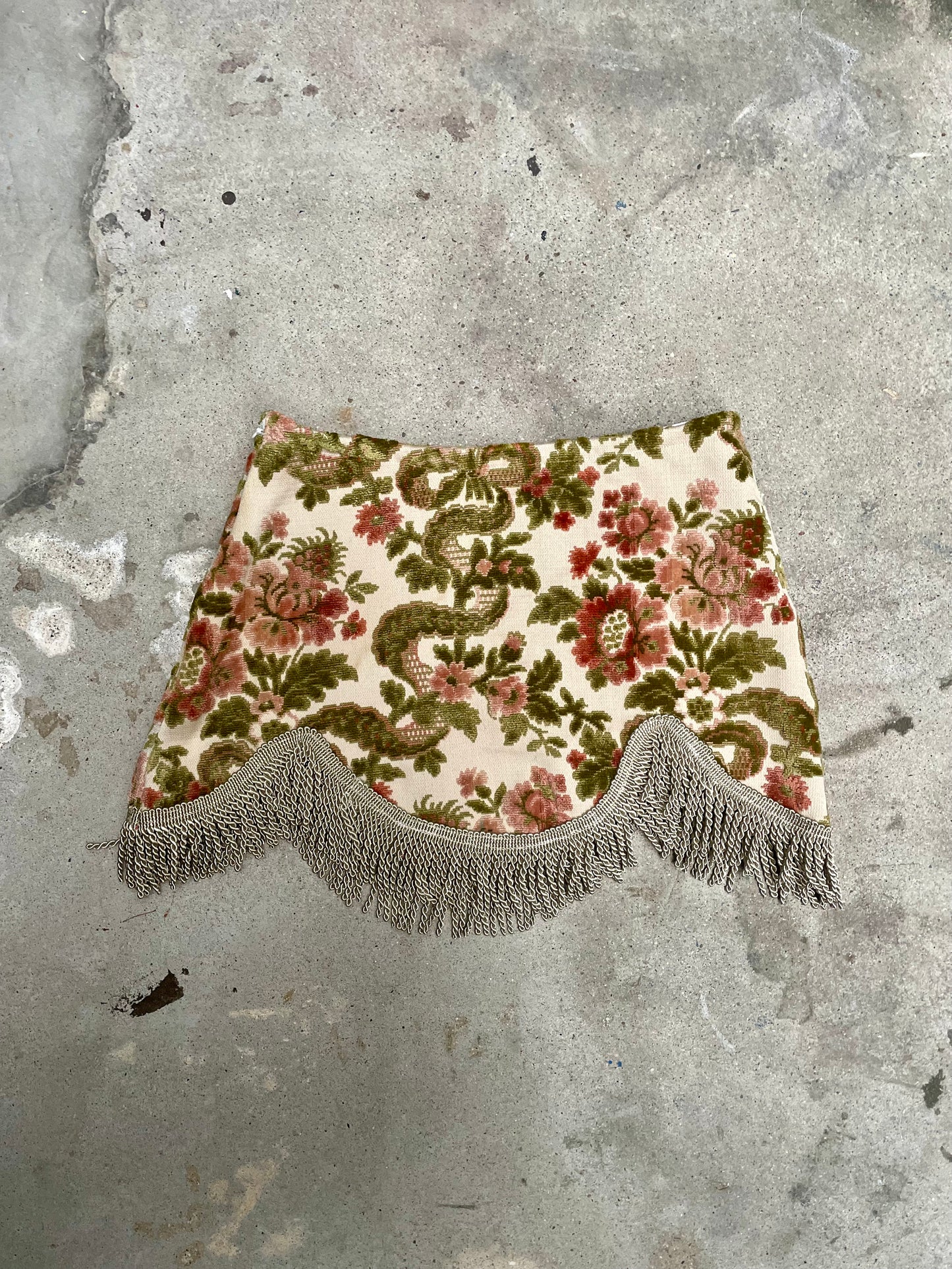 [REMAKE] Fringe Jacquard Skirt