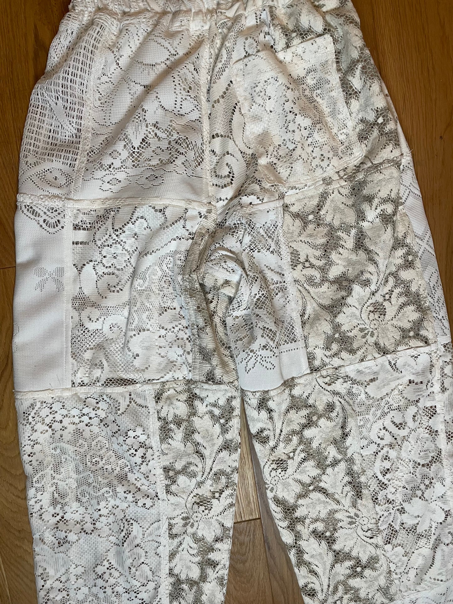 [REMAKE] Patchwork Lace Pants