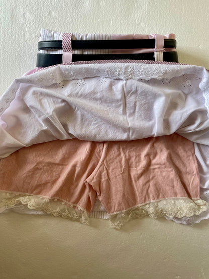 [REMAKE] Double belt Skirt - Love/Hate