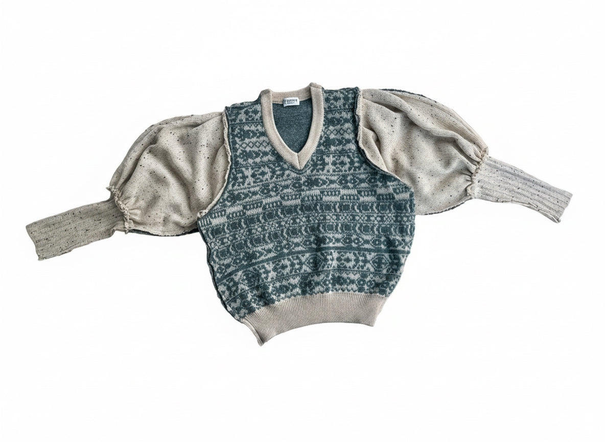 [REMAKE] Balloon Sleeve Sweater