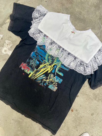 [MADE TO ORDER] Oversized removable ruffled collar