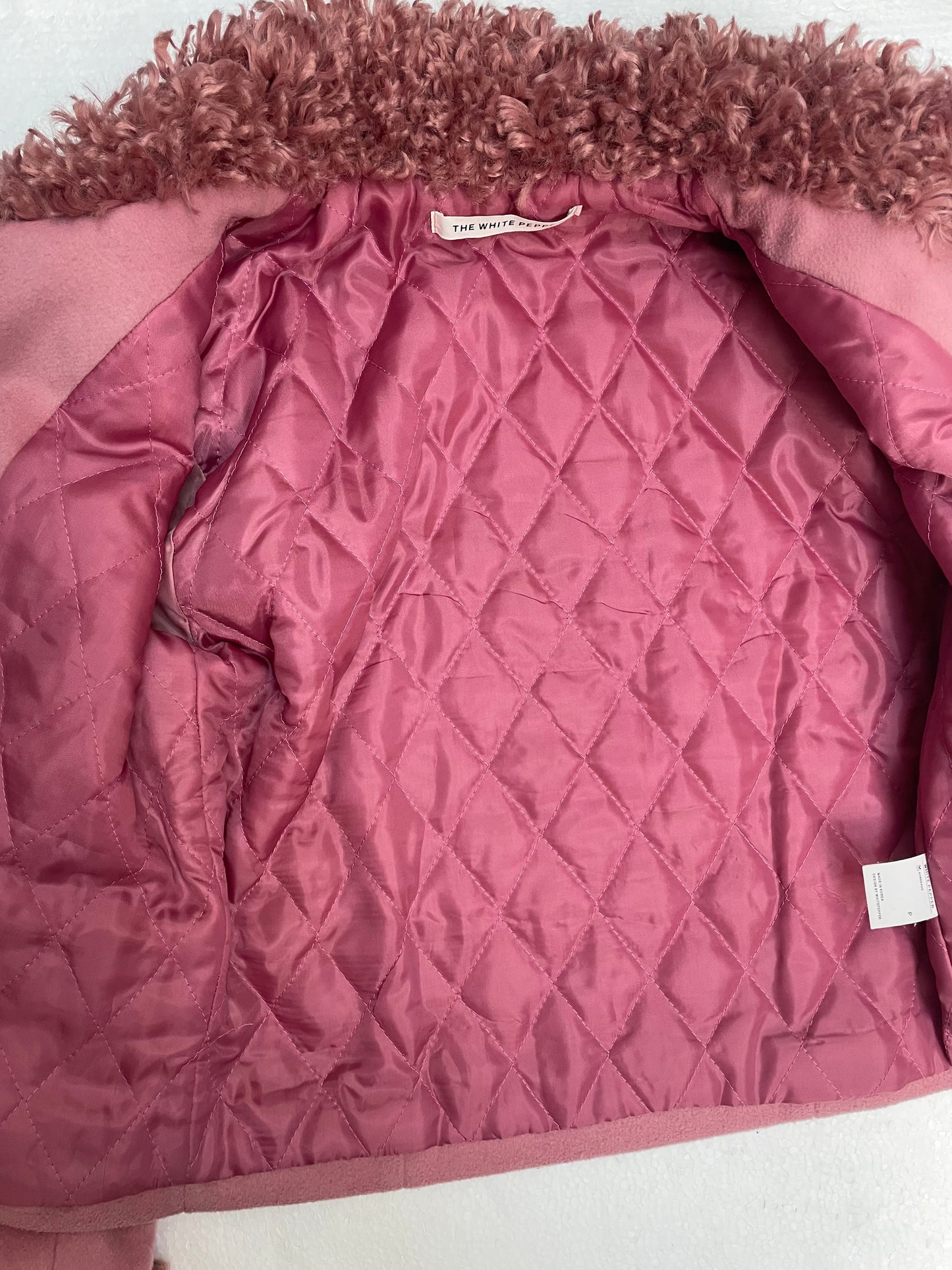 [USED] Faux Fur Collar Jacket